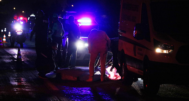 Karşıdan karşıya geçmek isterken canından oldu