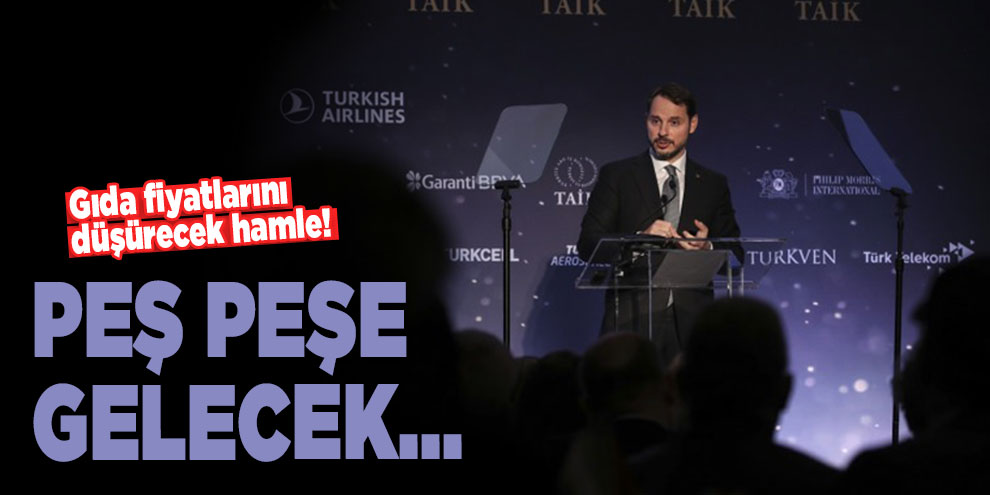 Gıda fiyatlarını düşürecek hamle! Peş peşe gelecek...