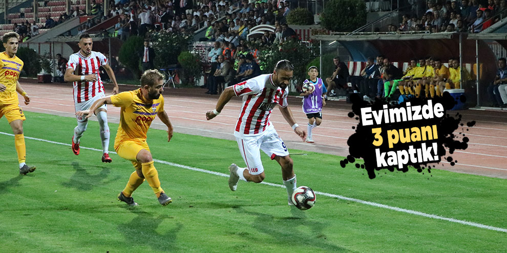 Kahramanmaraşspor 3 puanı kaptı!