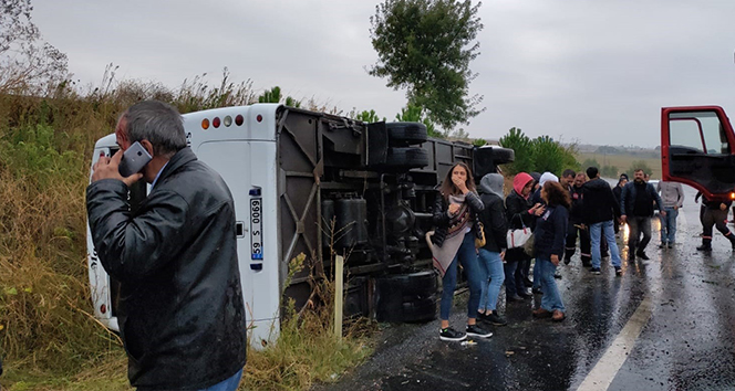 Tekirdağ'da faciadan dönüldü: 8 yaralı