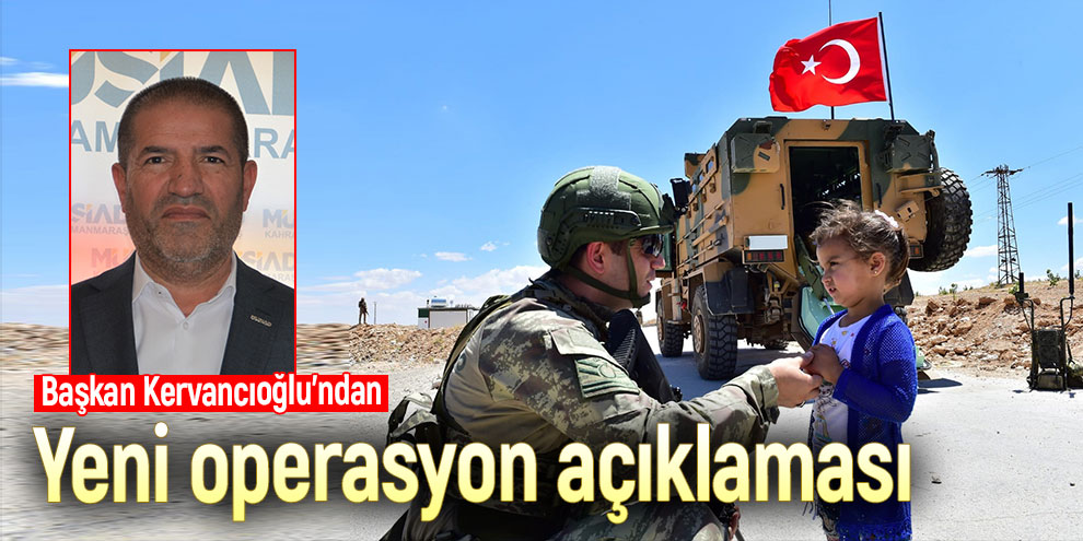 Başkan Kervancıoğlu’ndan Barış Pınarı Harekâtı açıklaması