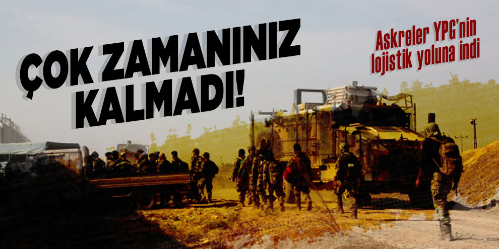 Suriye Milli Ordusu askerleri stratejik kara yoluna ulaştı