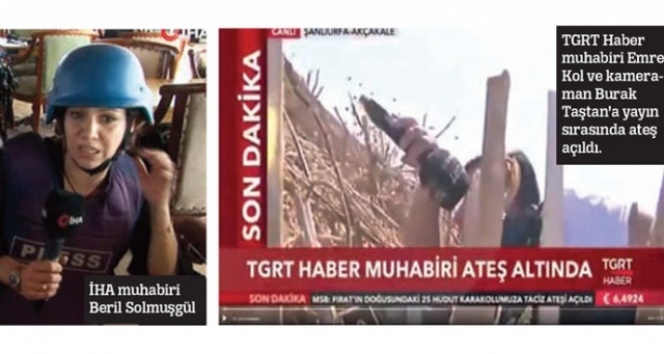 Teröristler medyayı susturmaya çalışıyor