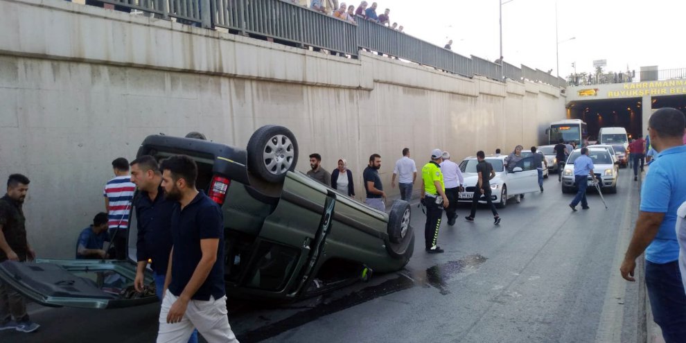 Kahramanmaraş’ta trafik kazası: 5 yaralı