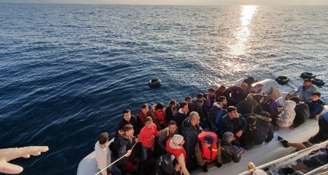 4 ayrı operasyonda 91'i çocuk 190 göçmen yakalandı