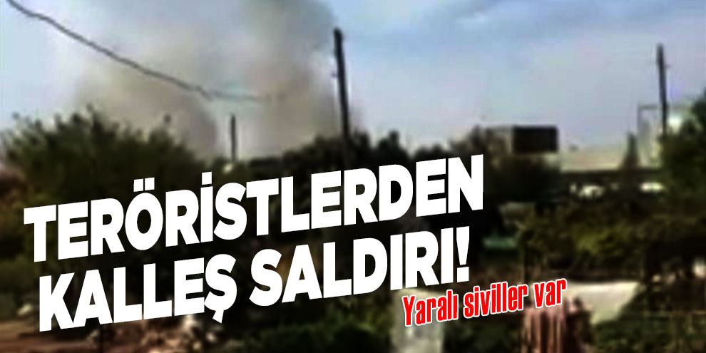 Teröristlerden kalleş saldırı! Yaralı siviller var