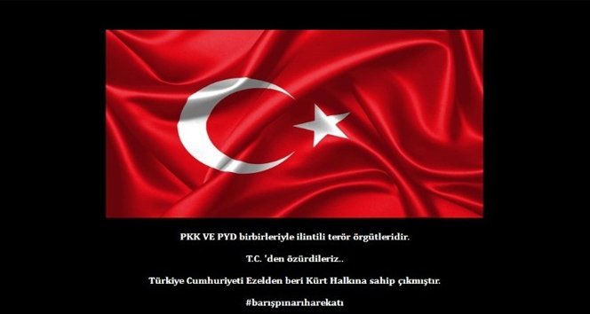 TSK'dan sonra Türk hackerlerden PYD'ye darbe
