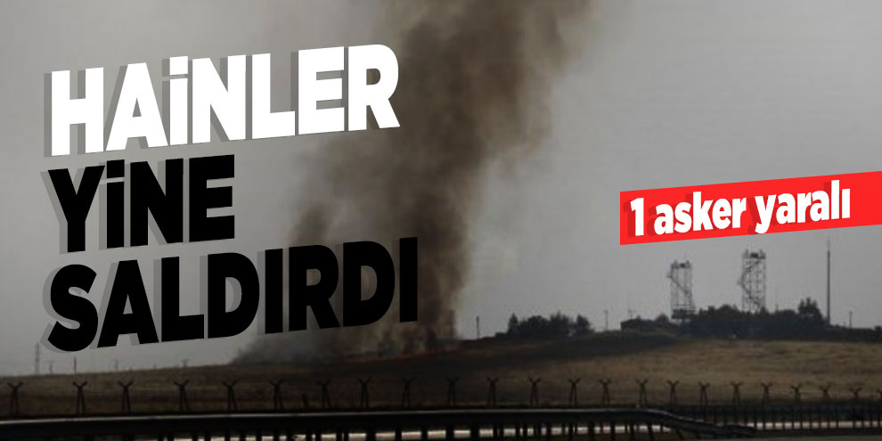 Nusaybin'e 4 havanlı saldırı: 1 asker yaralı
