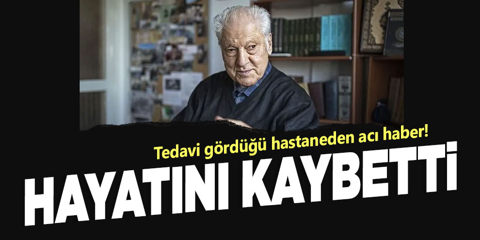 Yazar Nuri Pakdil hayatını kaybetti
