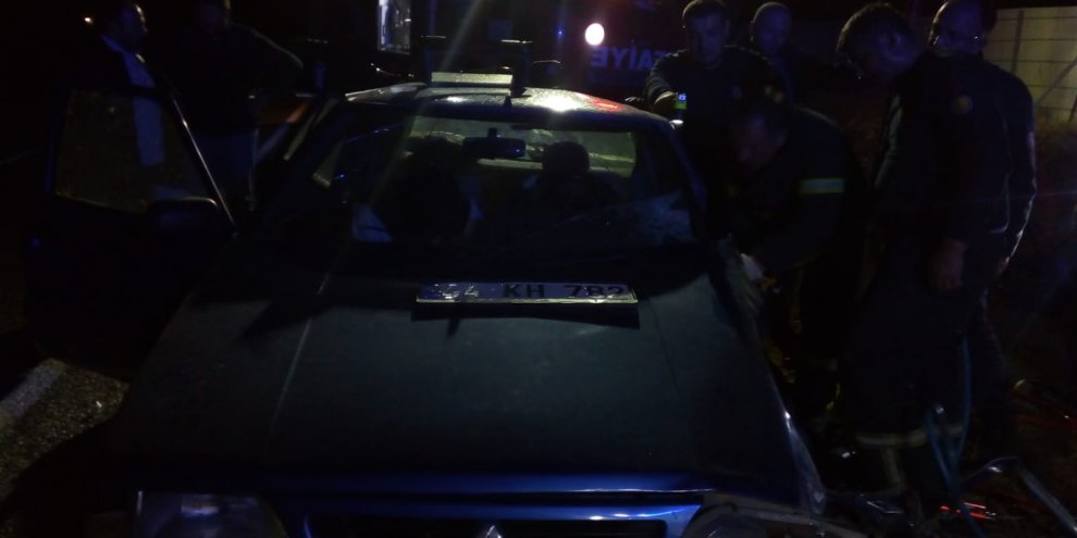 Nurhak’ta trafik kazası: 1’i çocuk 6 yaralı