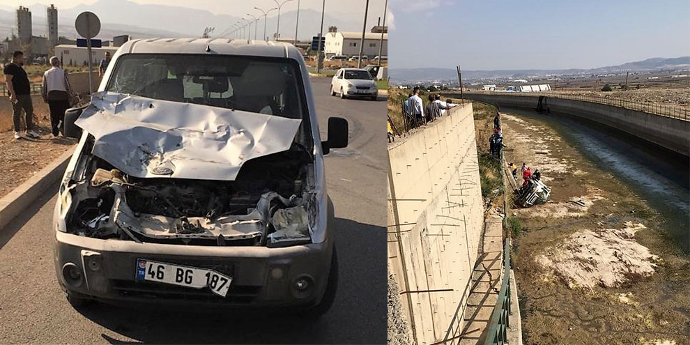 Kahramanmaraş’ta trafik kazası: 1 yaralı