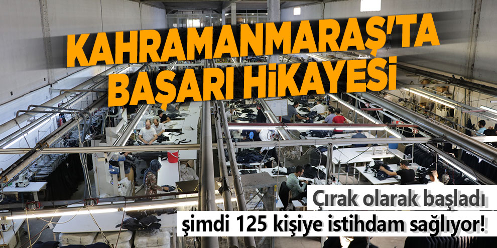 Kahramanmaraş’tan Kanada’ya takım elbise