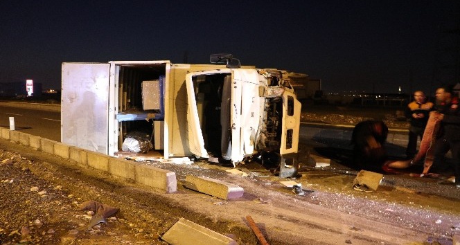Kahramanmaraş'ta feci kaza: 3 yaralı