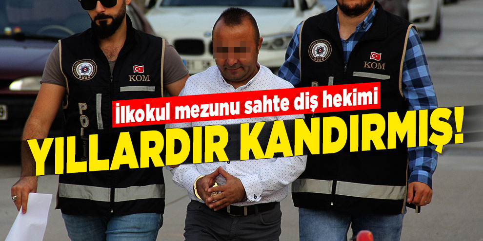 Diş hekiminin sahte olduğunu öğrenen mahalleli şok oldu