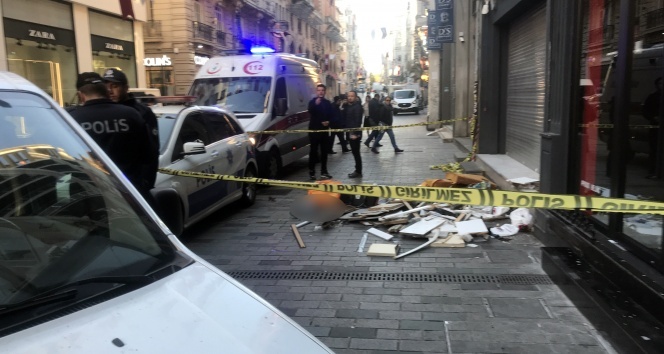İstiklal Caddesi'nde feci ölüm