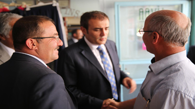 AK PARTİ MİLLETVEKİLİ MAHİR ÜNAL’DAN EMEKLİLER LOKALİNE ZİYARET