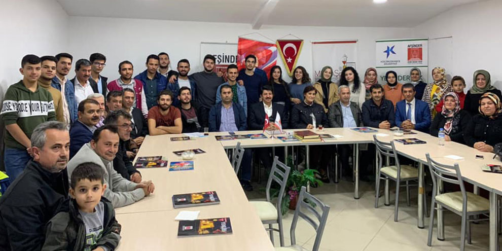 İstanbul da okuyan Afşinli öğrenciler dernekte buluştu