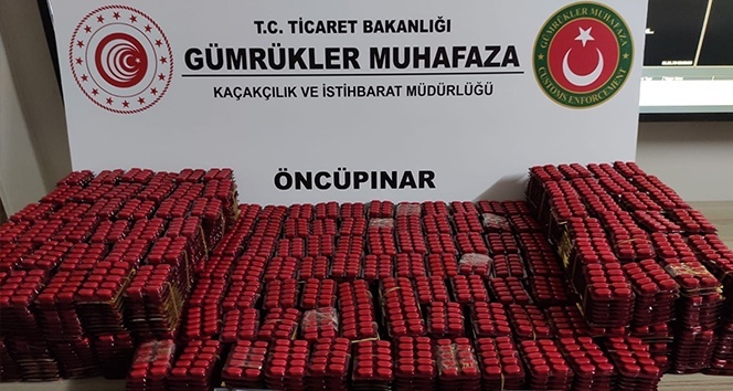 Gümrük Muhafaza 24 bin adet kaçak ilaç ele geçirdi