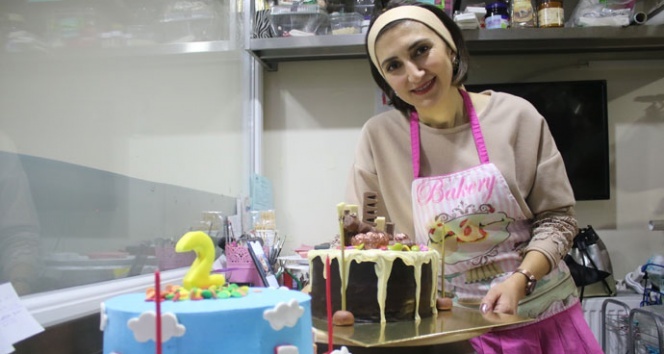 Makine teknikerliğini bırakıp pastacı oldu
