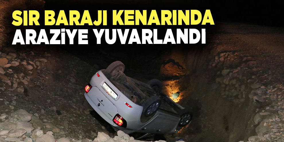 Otomobil takla attı: 1 yaralı