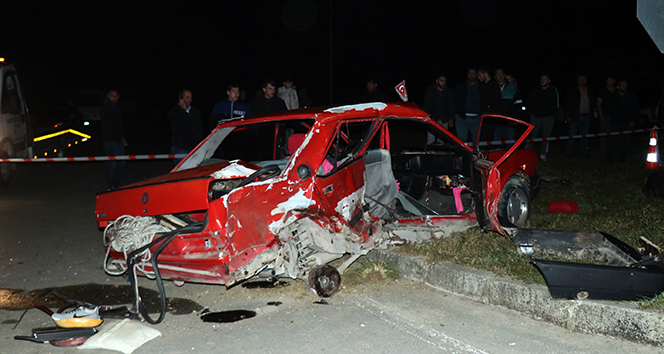 Sakarya'daki feci kazada ölü sayısı 2'ye yükseldi