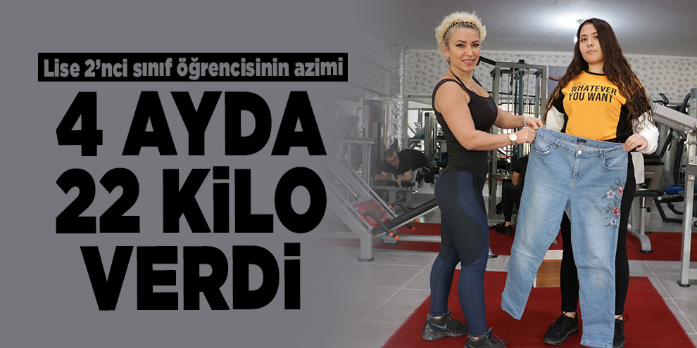 4 ayda 22 kilo verdi! Arkadaşları alay ediyordu