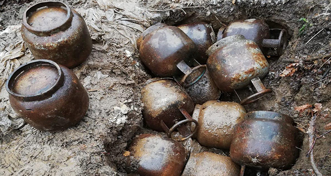 Bitlis'te 300 kilo EYP imha edildi