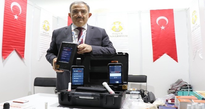 Biyolojik ve kimyasal ajan detektörünü geliştirdi