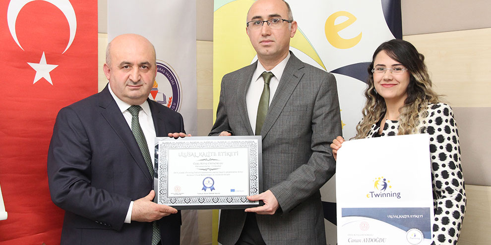 Etwinning Kalite Etiketleri Sertifika Töreni