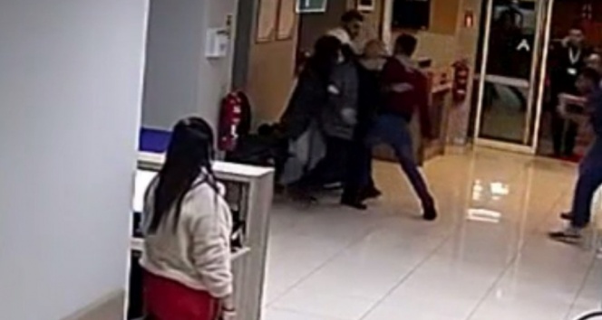 Hastane çalışanı bıçaklı saldırıya uğradı