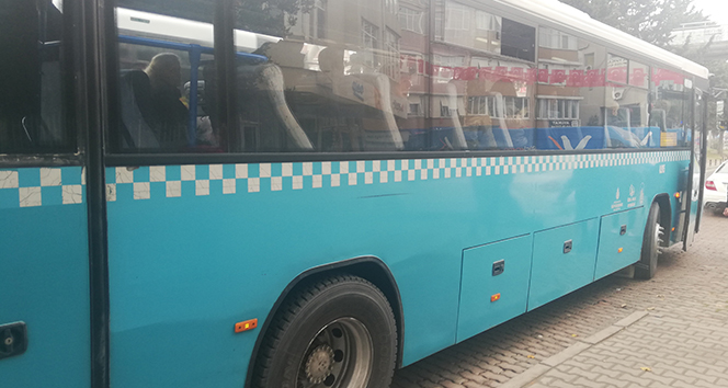 Otobüste uyuyan kadına taciz iddiası!