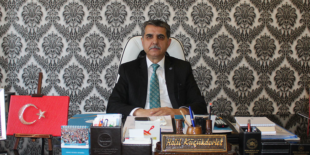 Küçükdevlet teşekkür açıklamasında bulundu