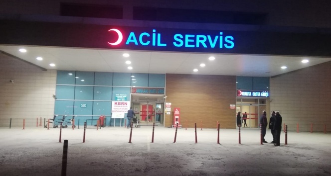 Ayağını kazan temizleme makinesine kaptırdı