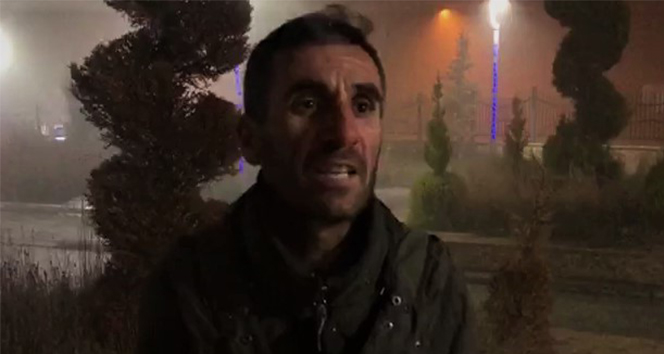 O şahıs, çekilen videosunun çarpıtılmasına tepki gösterdi