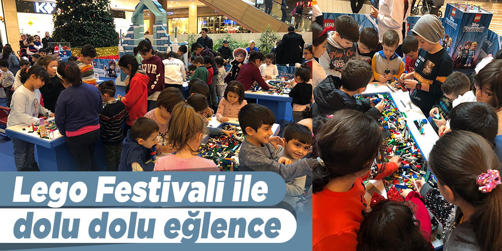Lego Festivali ile dolu dolu eğlence