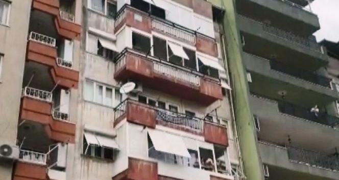 Anten yüzünden çatıdan düştü