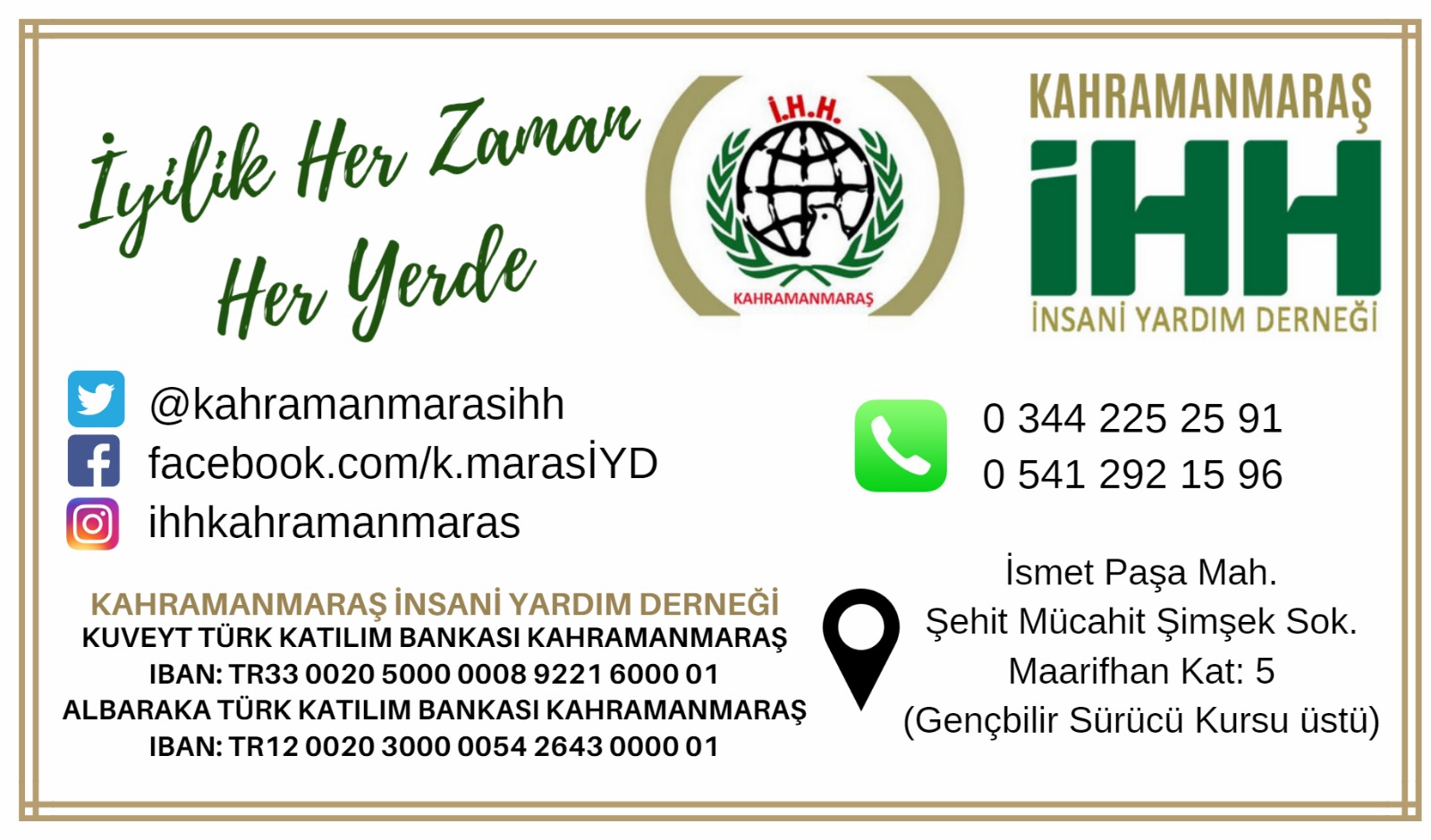 İHH’nın mesajı net; “Kendin için iyilik yap”