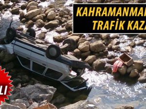 KAHRAMANMARAŞ'TA TRAFİK KAZASI: 2 YARALI
