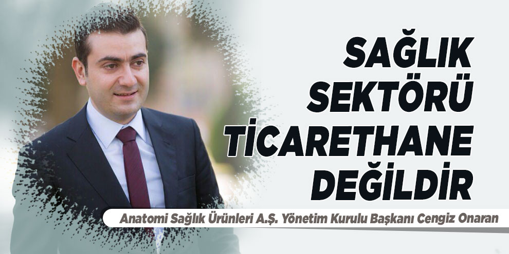 Sağlık sektörü ticarethane değildir