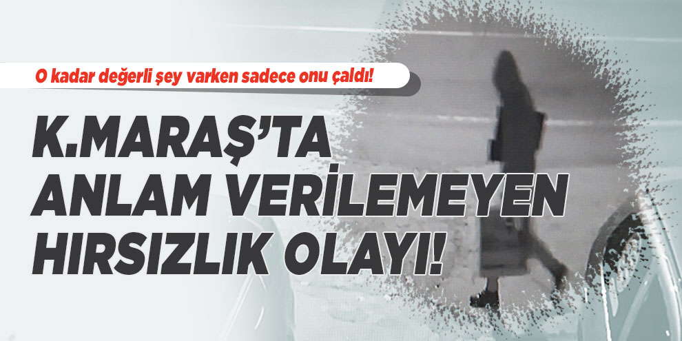 Bilgisayar hırsızı kamerada