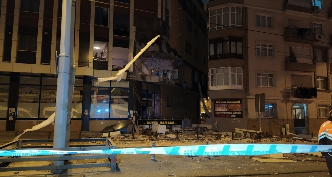 Güngören'deki doğalgaz patlamasında enkaz kaldırıldı