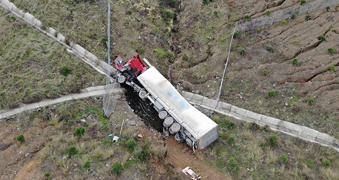 Kuzey Marmara otoyolunda faciadan dönüldü: 1 yaralı
