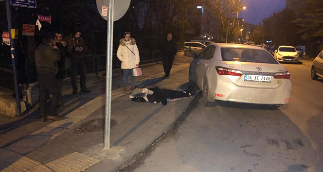 Sınava yetişmeye çalışan öğrenci otomobilin altında kaldı