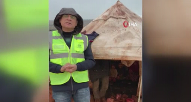 Yardım görevlisinin çağrısı yüreklere dokundu