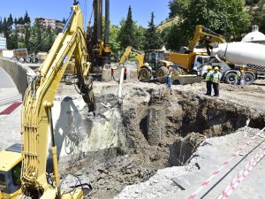 ERKOÇ TÜNEL KAVŞAĞI İNCELEDİ