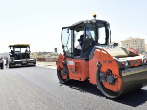 TURGUT ÖZAL BULVARI ASFALTLANIYOR