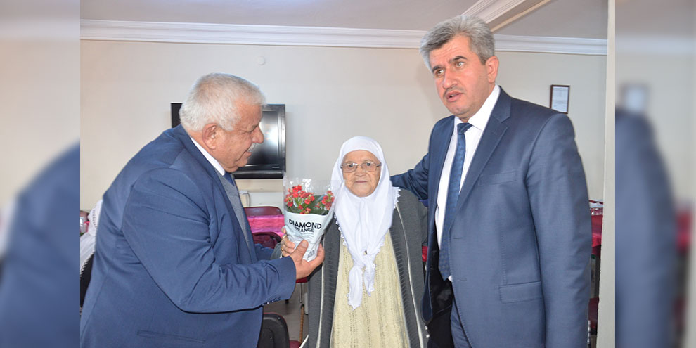 Elbistan Ziraat Odası huzurevinde gönül aldı
