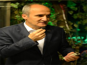 BAŞKAN OKAY, GAZETECİLERLE  SAHURDA  BULUŞTU