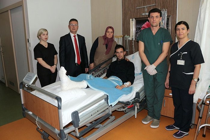 İdlib gazisi Mustafa Aydoğan mesaj! 'Kalkar kalkmaz oradayım'