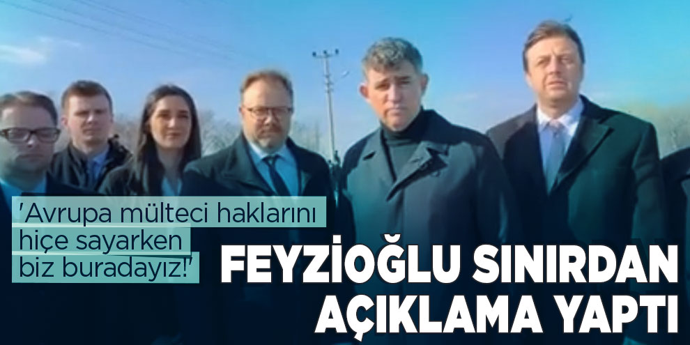 'Avrupa mülteci haklarını hiçe sayarken biz buradayız!'